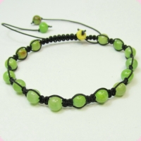 Браслет Шамбала оникс зеленый