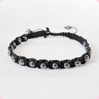 Браслет Шамбала гематит
