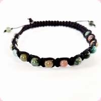 Браслет Шамбала гелиотроп