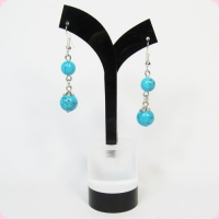 Серьги из хаолита - туркенита