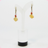 Серьги из сердолика