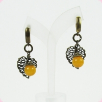 Серьги из оникса
