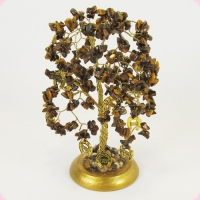 Дерево удачи - тигровый глаз