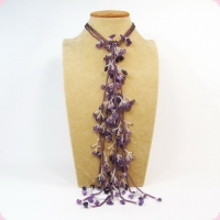 Лиана - бисер, аметист