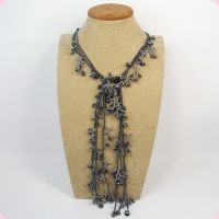 Лиана - бисер, гематит