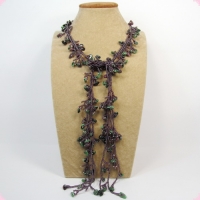 Лиана - бисер, рубин в цоизите