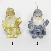 Свеча гадание с самоцветом. Дед Мороз.