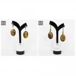 УВЕЛИЧИТЬ Серьги из тигрового глаза - 3. САМОЕ БОЛЬШОЕ ФОТО