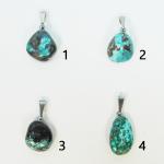 УВЕЛИЧИТЬ Кулон - Хризоколла - 3. САМОЕ БОЛЬШОЕ ФОТО