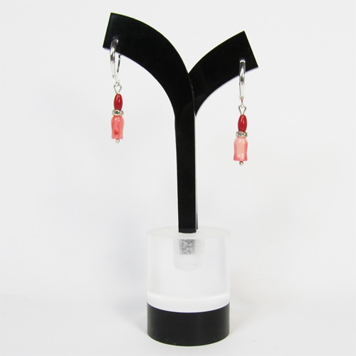 Серьги из коралла - 1
