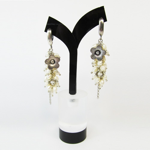 Серьги жемчуг - 1