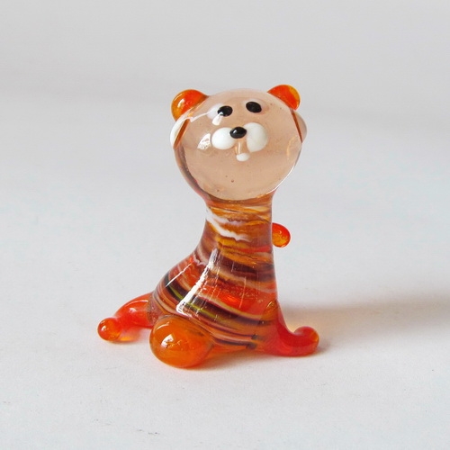 Фигурка из стекла - Котофей - 1
