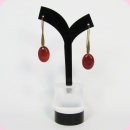 Серьги из сердолика