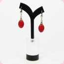 Серьги из коралла